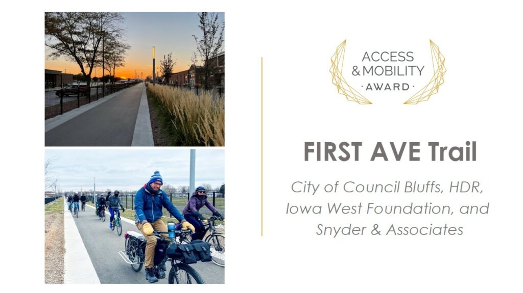 Access & Mobility Award Winner is First Ave Trail