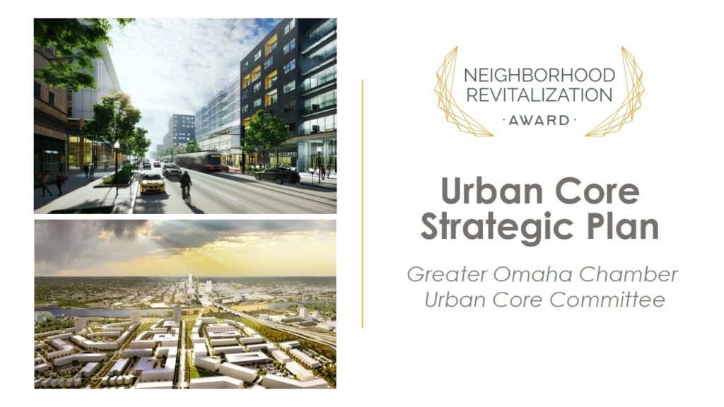 Neighborhood Revitalization Award Winner is Urban Core Strategic Plan